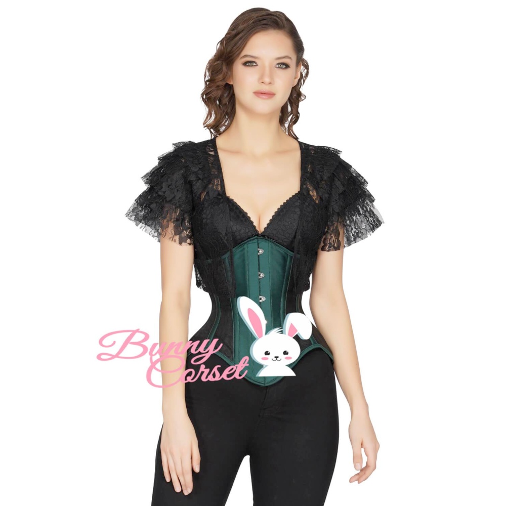 Attitude Corsets - Cammeo Unterbrustkorsett - GrÃ¼n